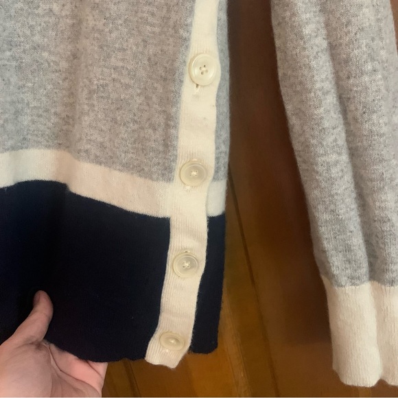 J. Crew Everyday Cashmere Side Button sweater - Picture 4 of 8